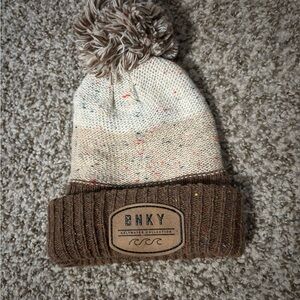 BNKY Bro beanie - Cream and Brown